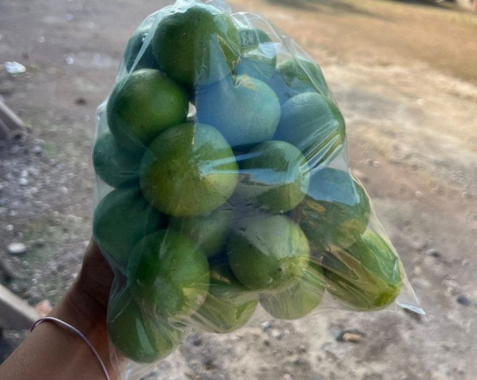 La estafa fue con la venta de limones.