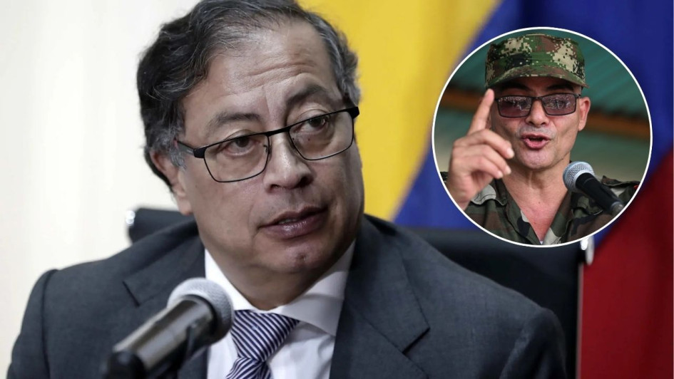 Gustavo Petro respondió a las amenazas de alias Iván Mordisco. 