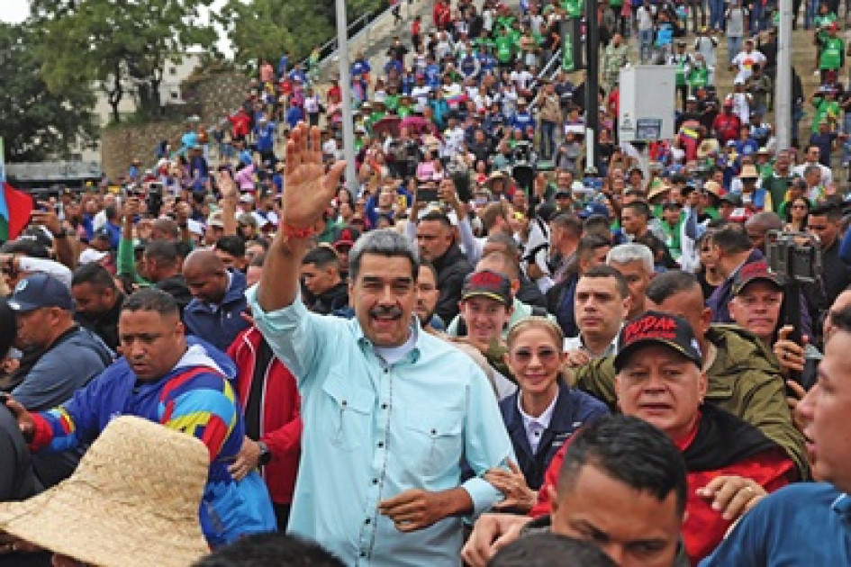 Foto | EFE | LA PATRIA El presidente estadounidense, Donald Trump, aseguró el pasado martes que los días de su homólogo venezolano, Nicolás Maduro, están “contados”, y no descartó una posible invasión terrestre al país suramericano.