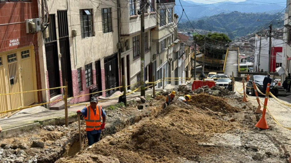 La inversión para la intervención de la calle 37, entre carreras 23 y 24 de Manizales, fue de $362 millones.