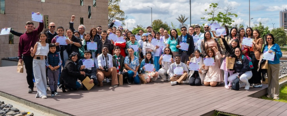 La ceremonia de premiación tuvo lugar en el Centro de Memoria Histórica, Paz y Reconciliación
