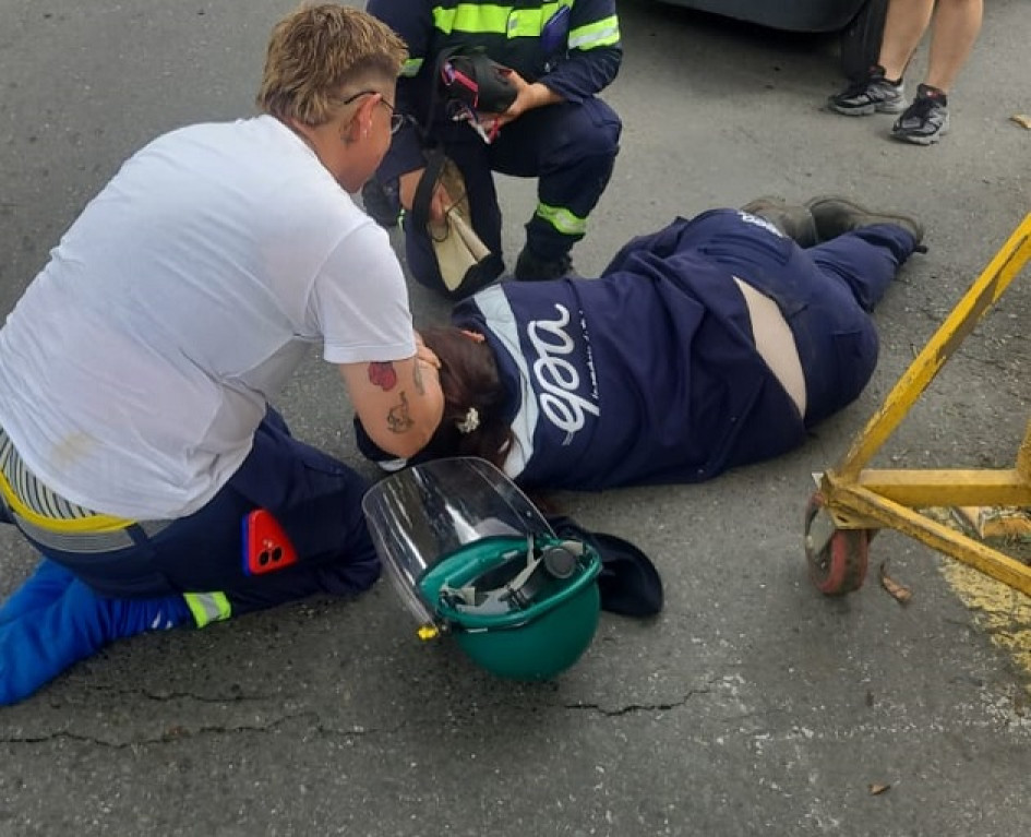 Operarios de aseo en Armenia, víctimas invisibles de la imprudencia vial