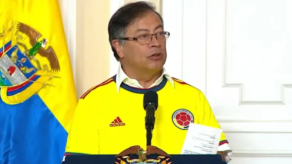 Gustavo Petro, presidente de Colombia, envió un mensaje de ánimo a la selección luego del sorteo del Mundial 2026.