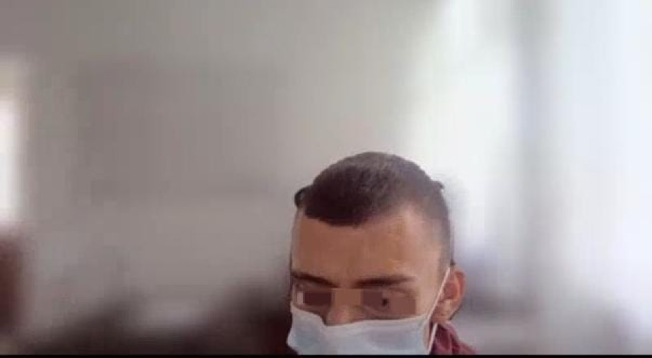 A Miguel Ángel lo detuvieron cuando amenazaba a un adulto, con navaja, en el Norte de Caldas. Tiene detención domiciliaria, pero estaba en la calle.