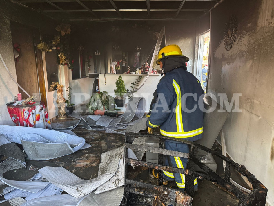 El incendio ocurrió en la vereda Pueblo Viejo de Riosucio, en el Alto Occidente de Caldas.