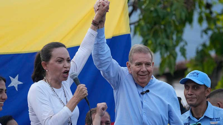 María Corina Machado y Edmundo González Urrutia