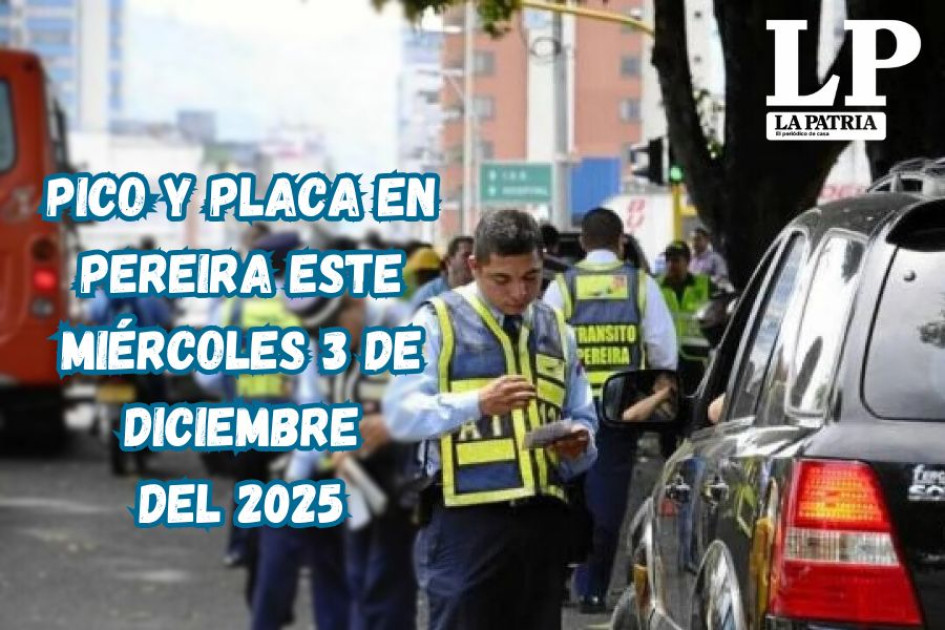 Pico y placa en Pereira