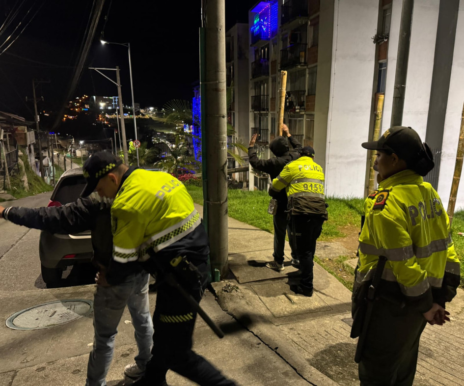 Operativos en diferentes puntos de la ciudad.