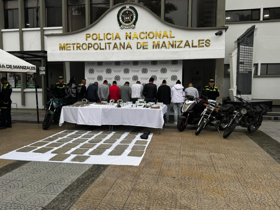 De la banda, 10 terminaron con medidas.