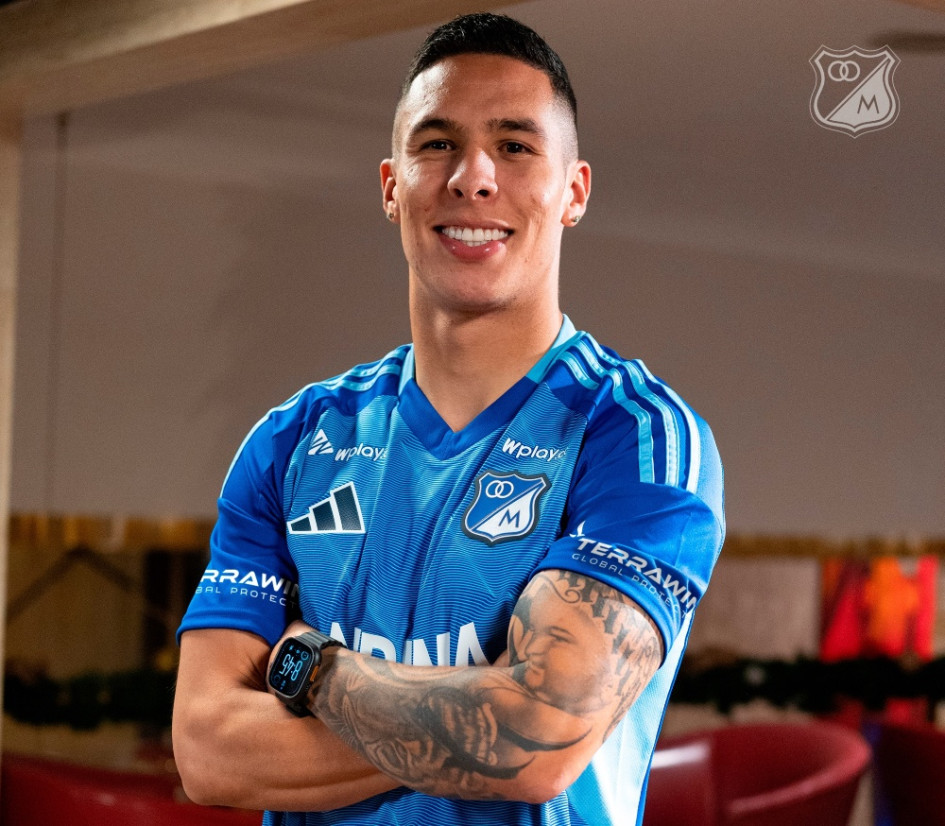 Mateo García es nuevo jugador de Millonarios. El volante se despidió del Once Caldas.