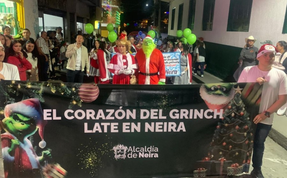Desfile Navideño en Neira.