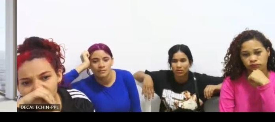 Las 4 detenidas aceptaron cargos.