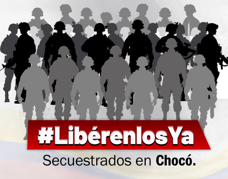 Una misión humanitaria intentará facilitar la liberación de 18 militares colombianos secuestrados en Chocó, al parecer, para tratar de impedir una operación contra el Eln.
