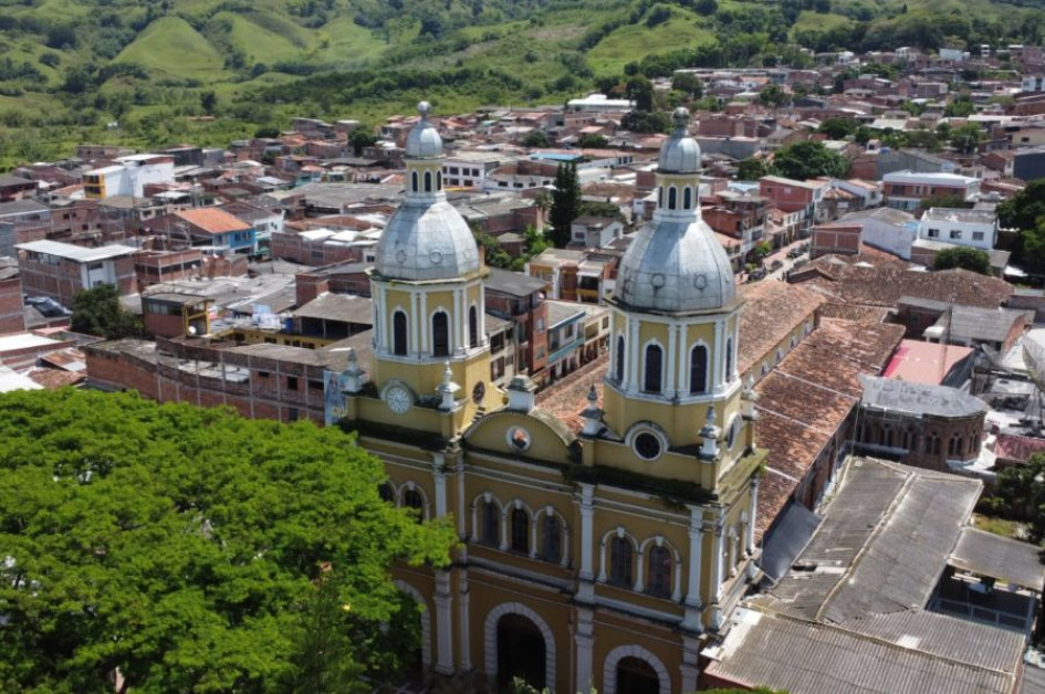 Esta es una panorámica de Supía, municipio que integra Caldas. 