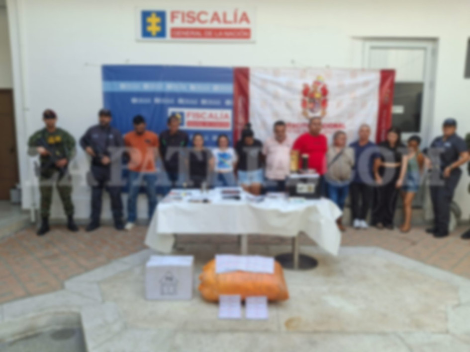 La banda Zeus, capturada esta semana.