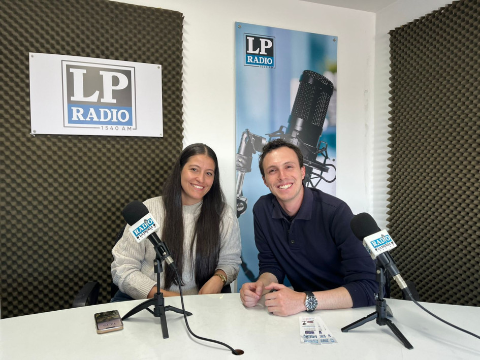 Yeimy Delgado, coordinadora de Alianza de Kaiho, y Benjamín Ramírez, encargado de liderazgo del Área Comercial.