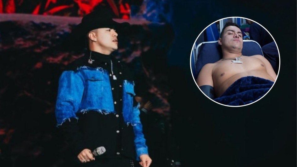 Tras sufrir la descompensación, Yeison Jiménez recibió atención médica.