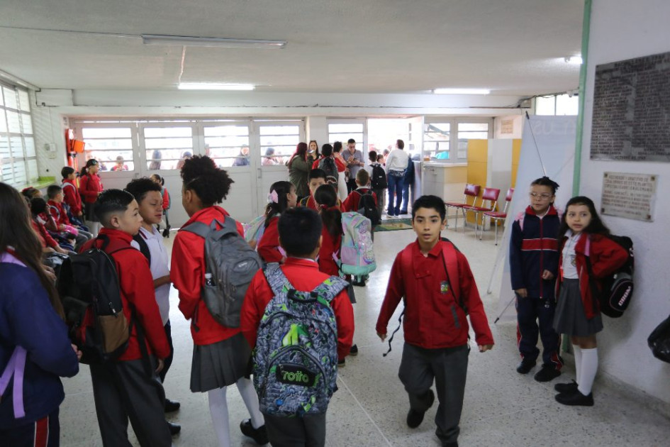 Un nuevo año académico comenzó para los estudiantes en Manizales.
