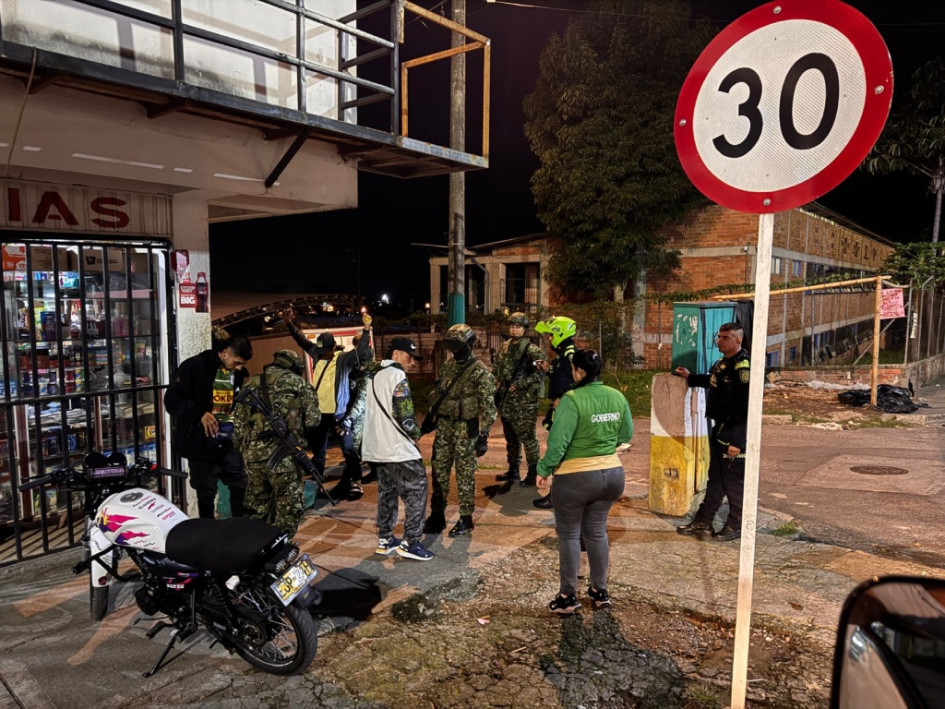 Operativos articulados entre Alcaldía y Fuerza Pública buscan reforzar la seguridad en Armenia.
