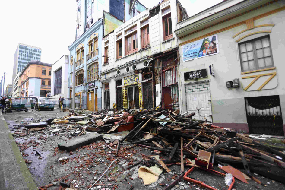 Se cae el cableado de internet en el Centro de Manizales