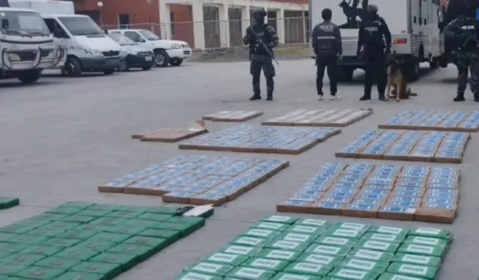 Decomisan droga en El Darien