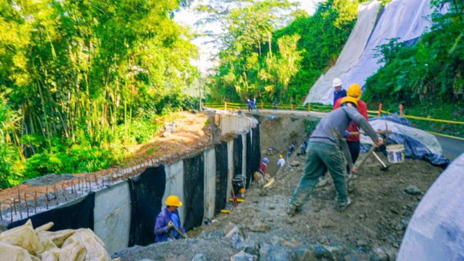 La suspensión vial que se efectuará desde las 7:00 a.m. hasta las 4:00 p.m. de este jueves tiene como fin realizar varias obras de estabilización en el sector.