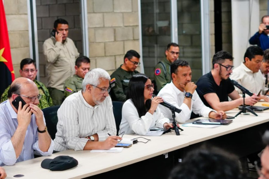 Puesto de Mando Unificado (PMU) en Cúcuta, Norte de Santander