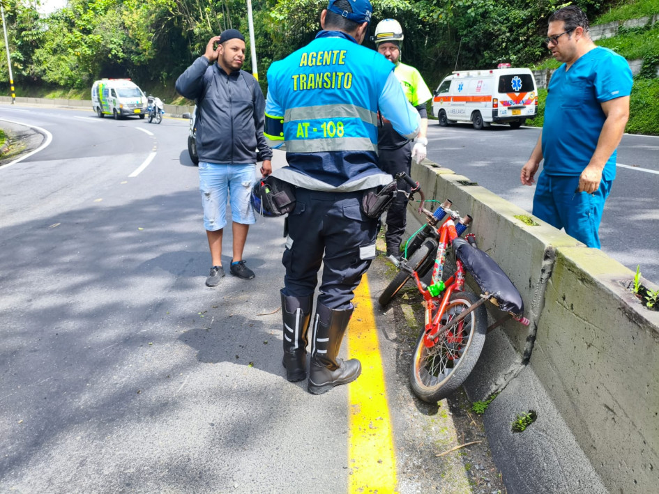Sitio donde ocurrió el lamentable accidente.