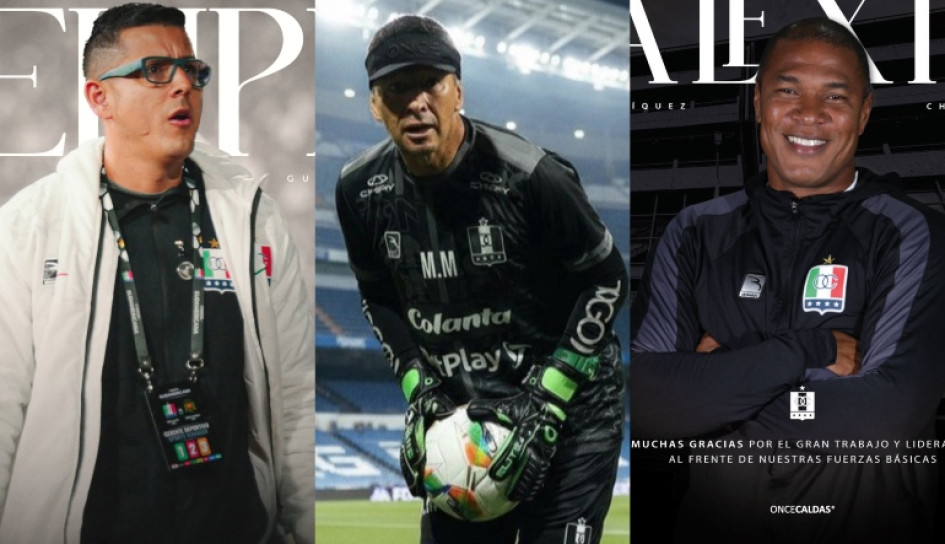 Felipe Gutiérrez (gerente deportivo), Néstor Mario Marín (entrenador de porteros) y Alexis Henríquez (entrenador de la categoría sub-20) dejaron sus cargos en el Once Caldas. El Club busca sus reemplazos.