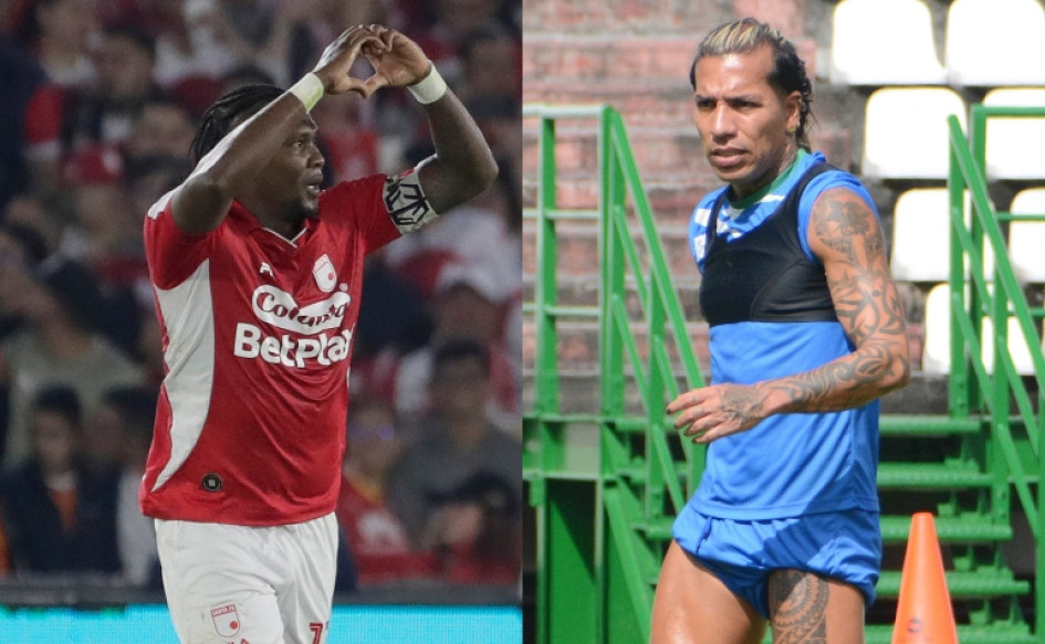 Dayro Moreno, Hugo Rodallega, Once Caldas, Independiente Santa Fe