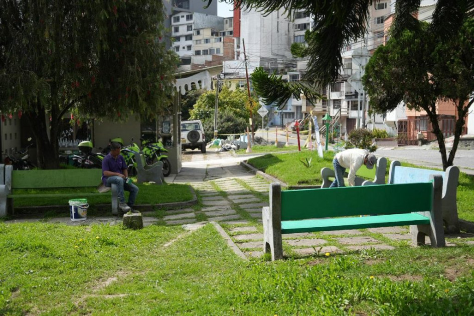 Las obras en el Parque de La Leonora de Manizales tienen un 80% de ejecución. Buscan mejorar accesibilidad, seguridad y bienestar ciudadano.