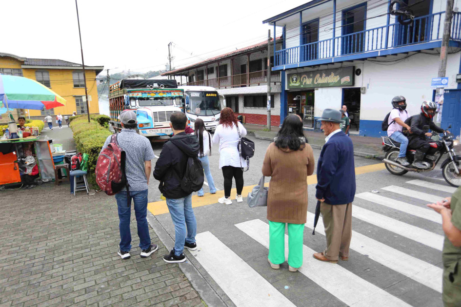 Colopasó transporte público en Villamarìa,  por cierre de línea de Cable Aéreo