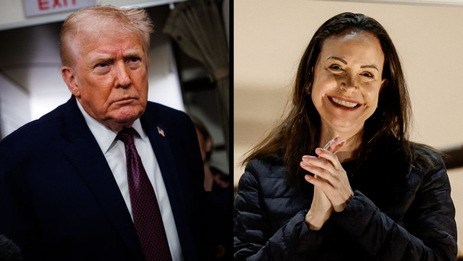 El presidente estadounidense, Donald Trump, recibió a María Corina Machado, líder opositora venezolana, en la Casa Blanca.