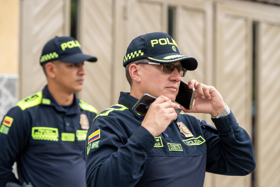 Atento a las medidas de seguridad en la Feria de Manizales. 