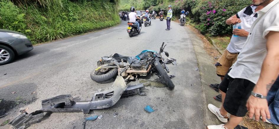 Accidente de Koki entre Palestina y Chinchiná.