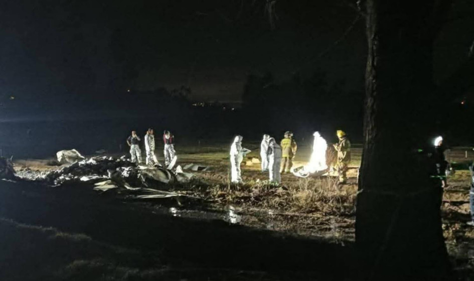 El Cuerpo Técnico de Investigación (CTI) de la Fiscalía hizo el levantamiento de los cadáveres en el accidente aéreo en el que murieron seis personas, incluido el cantante Yeison Jiménez.