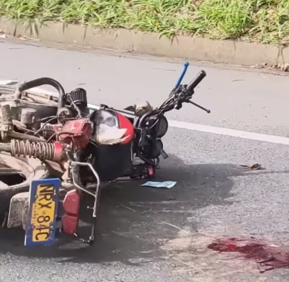 El siniestro en el que murió un hombre.