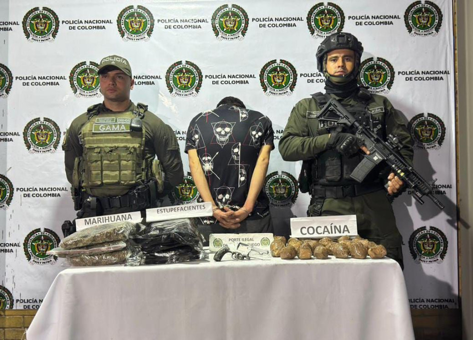 La captura se realizó en el asentamiento La Paz, en el barrio Nuevo Armenia Tercera Etapa. 