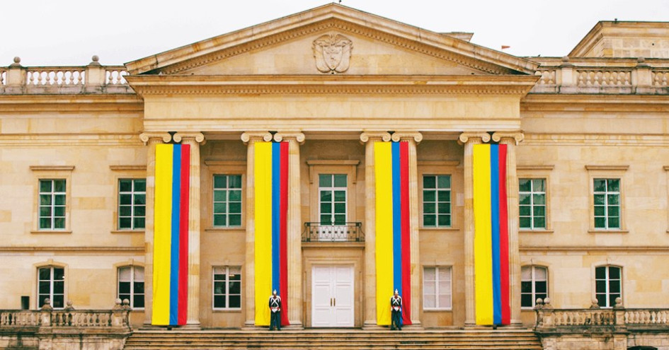 Fachada de la Casa de Nariño.