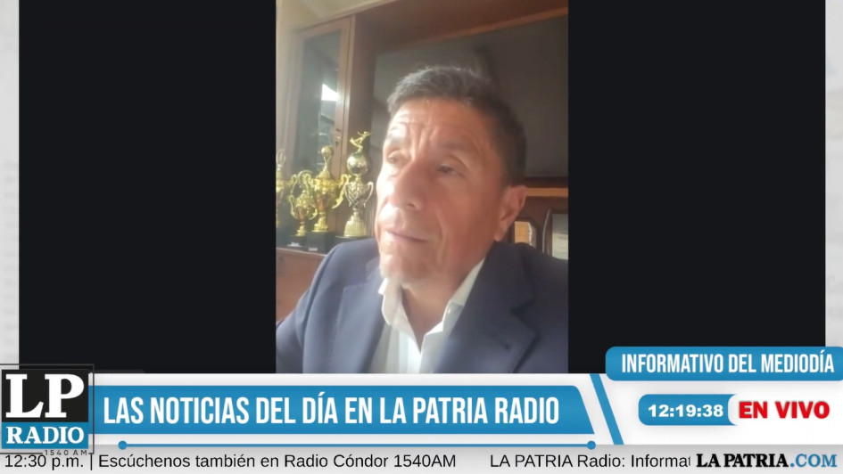  Cristóbal Trujillo, rector del Instituto Universitario de Caldas. 