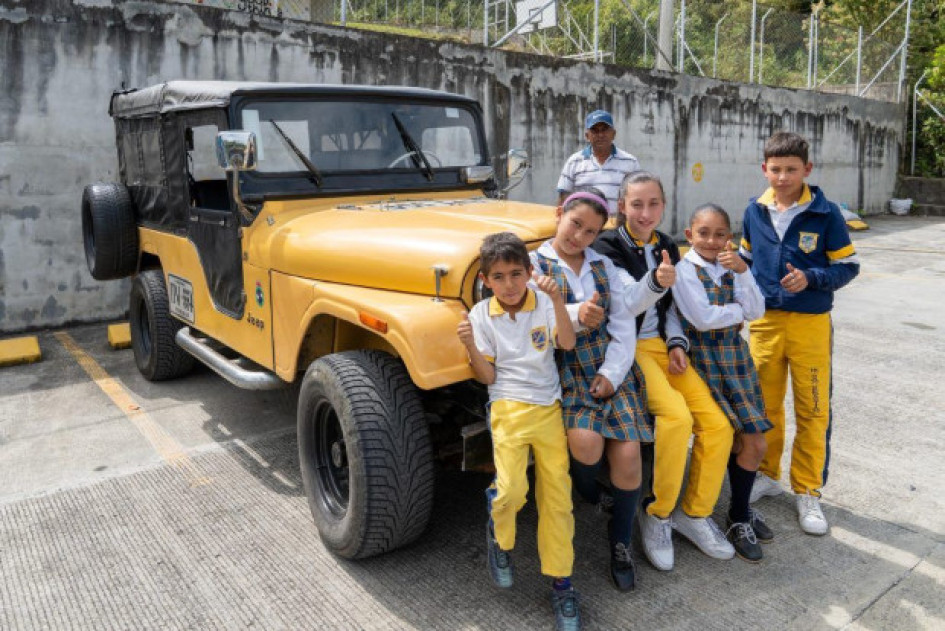 Fotos I Tomadas del archivo web Alcaldía de Manizales I LA PATRIA  Dos mil 700 alumnos de colegios públicos de Manizales están priorizados para recibir transporte escolar en este 2026.