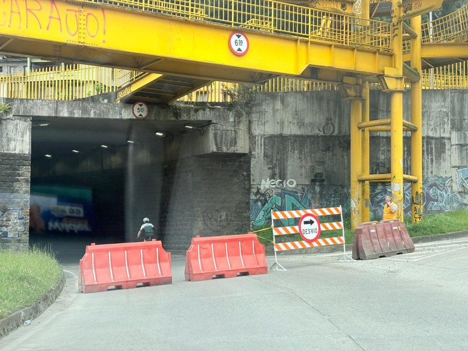 Este sábado (24 de enero) hay cierre en el túnel entre Villamaría y Manizales. 