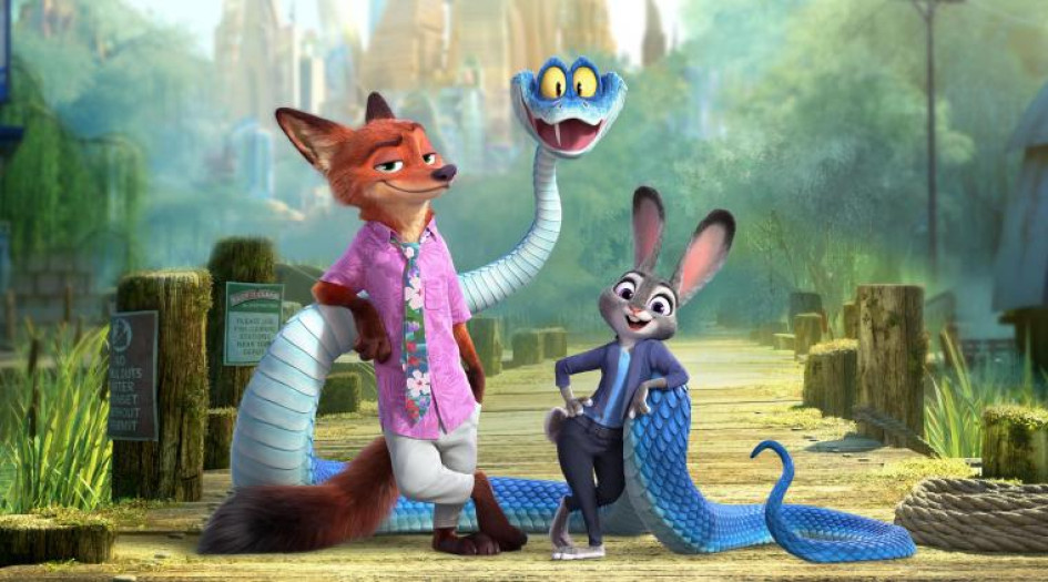 Imagen promocional de la película Zootopia 2.