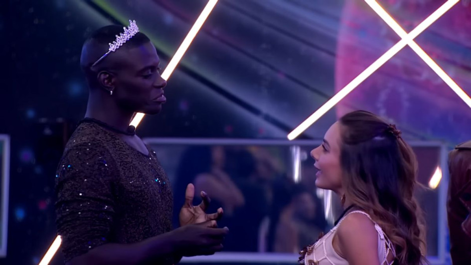 Campanita y Johanna Fadul durante el posicionamiento de la Casa de los Famosos Colombia el pasado domingo.