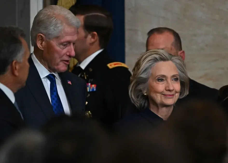 Bill y Hillary Clinton, expresidente y exsecretaria de Estado de Estados Unidos.