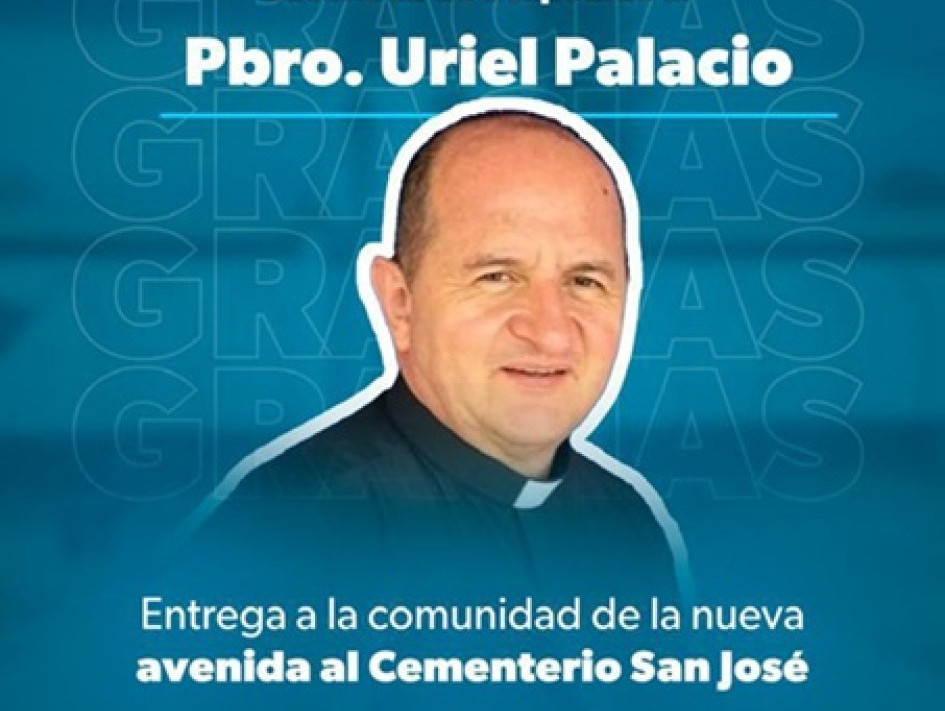 Despidieron al padre Uriel Palacio Foto | LA PATRIA
