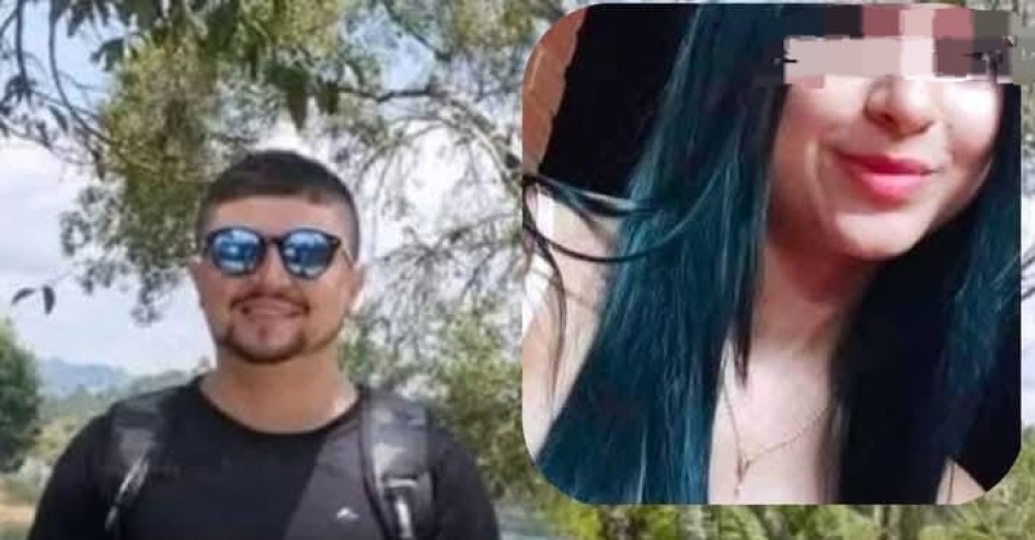 Foto| Mi Oriente | LA PATRIA El fallecido y la mujer que huyó.