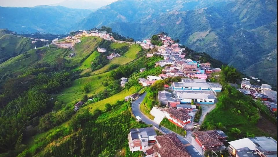 Vereda donde ocurrió el accidente