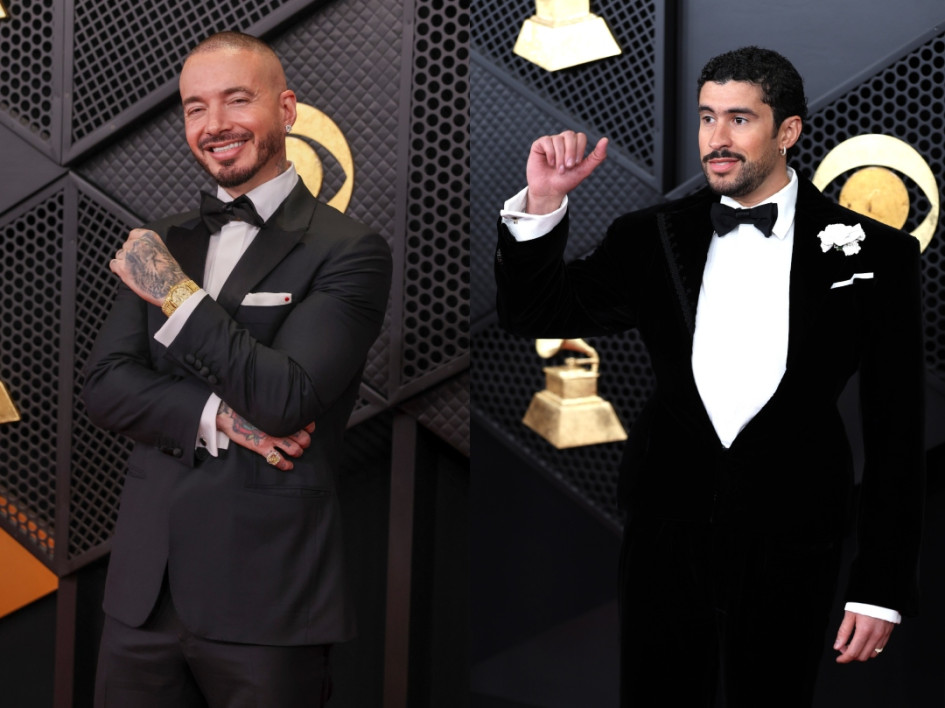 J Balvin y Bad Bunny