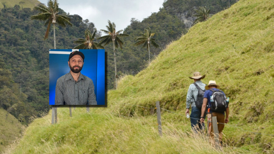 Video: el candidato a la Cámara por Caldas Santiago Carmona Botero (Partido Ecologista Colombiano) tiene una campaña de cero papel, quiere defender las montañas y el agua.